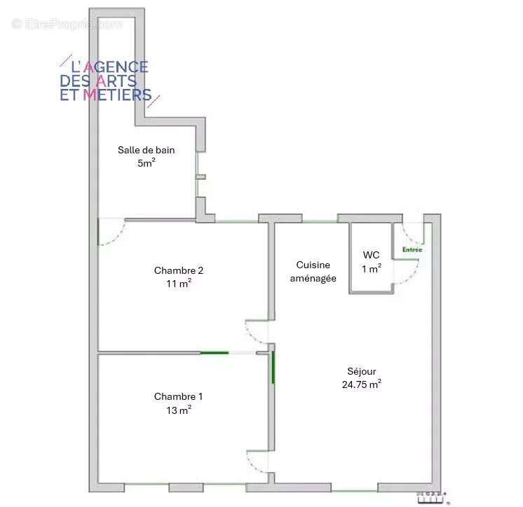 Appartement à PARIS-10E