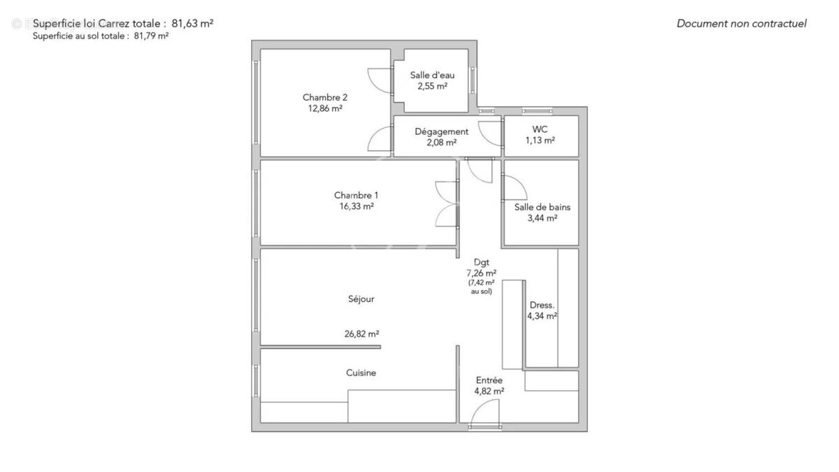 Appartement à PARIS-16E