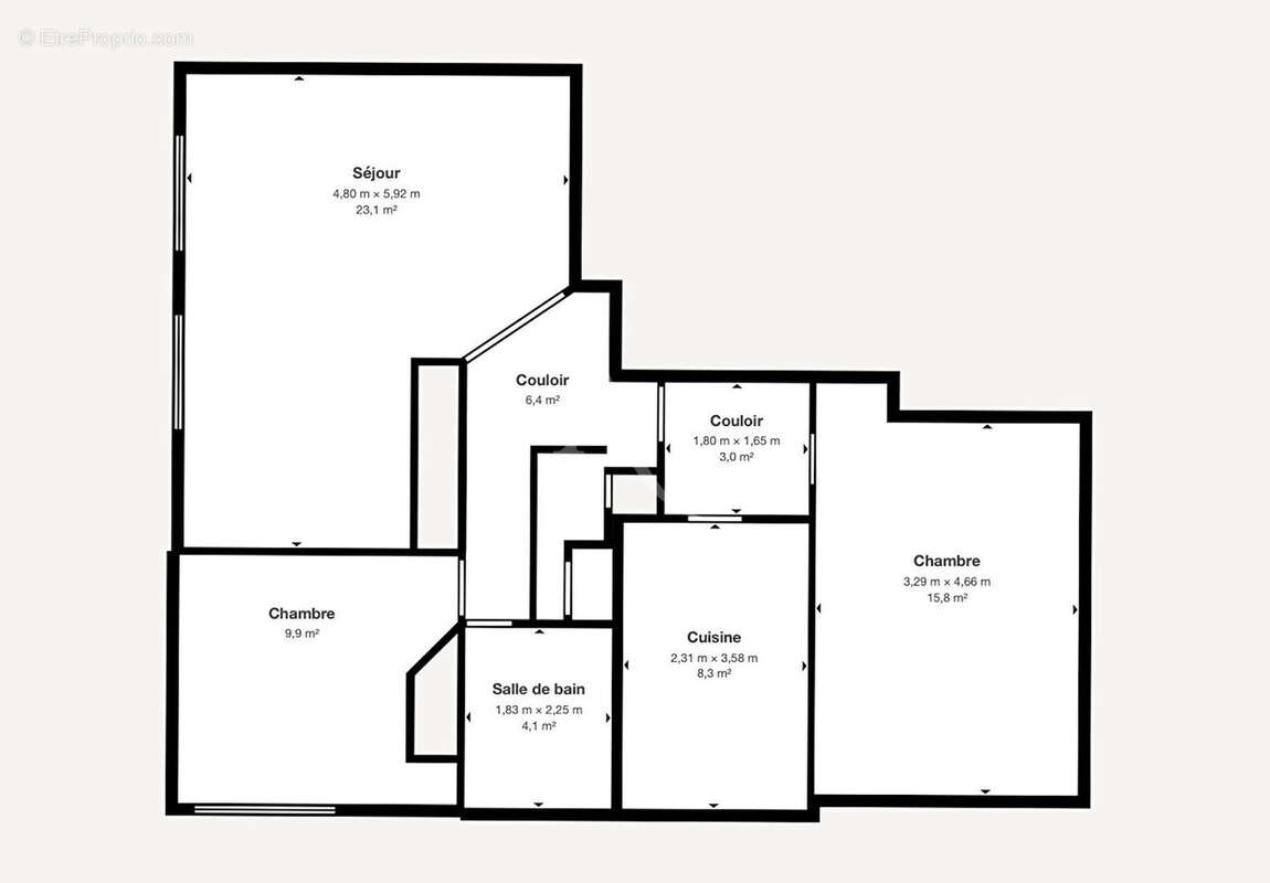 Appartement à CHILLY-MAZARIN