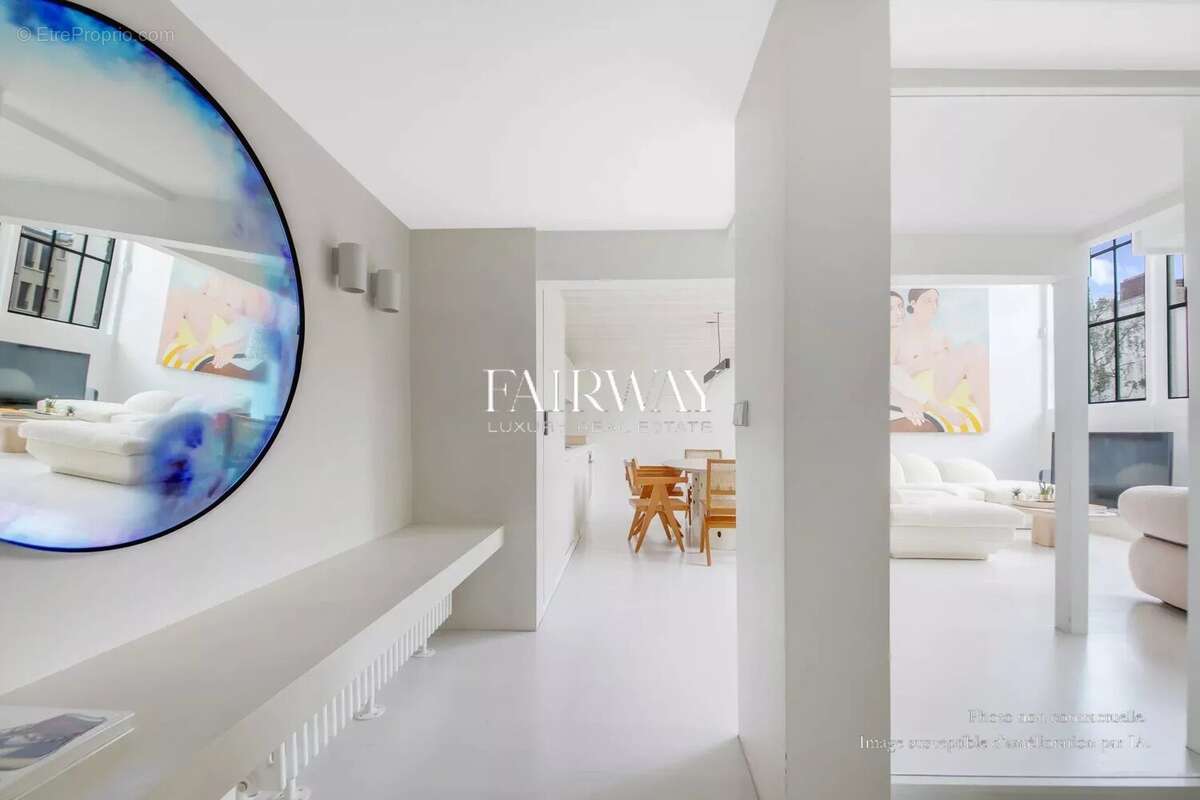 Atelier d’artiste de prestige de 6 pièces et 150m² habitables dans une allée privée du quartier Saint-Ferdinand, 17ème arrondiss - photo 7