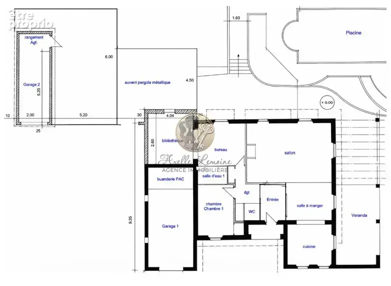CHAPONOST   Propriété d’exception de 267 m2 avec piscine, pool house et parc paysager de 2 391 m2 - photo 9