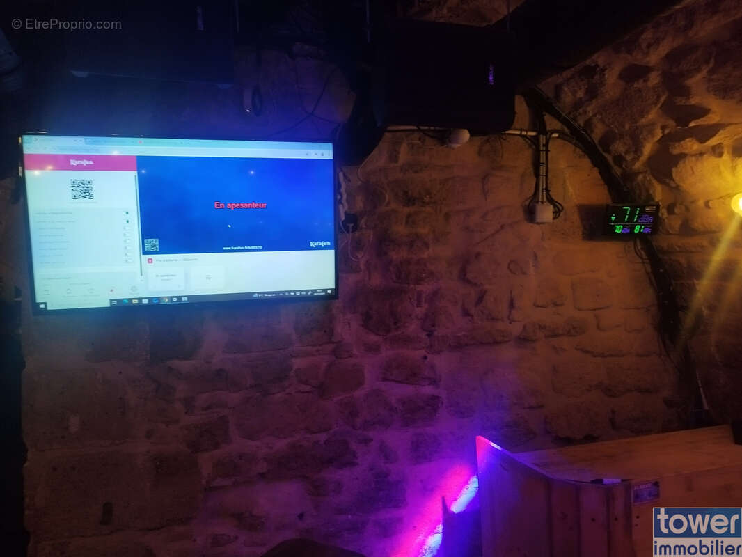 Tres beau bar avec extraction licence iv- paris 6 location gerance possible - photo 3