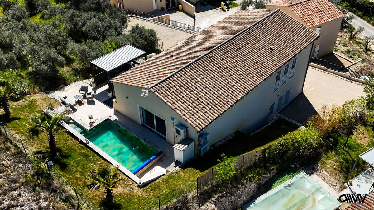 Villa contemporaine 2018 de 150m2  dpe a  piscine pierre de bali  300m du village  caumont-sur-durance - photo 24