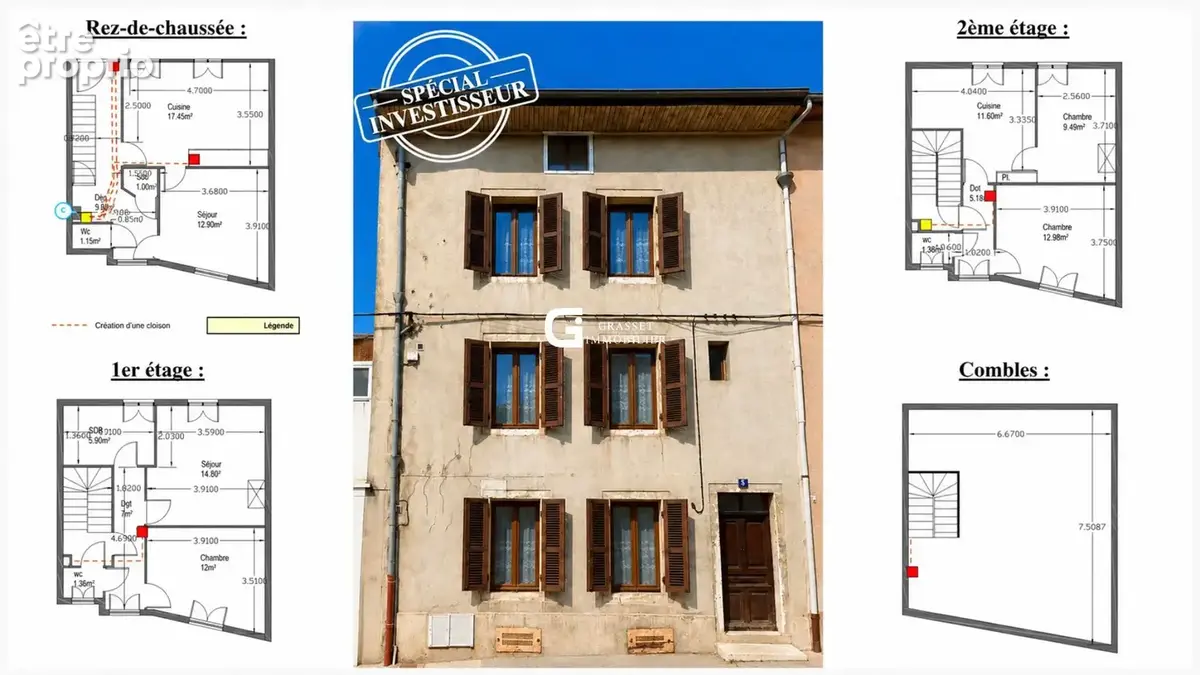 Appartement à OYONNAX