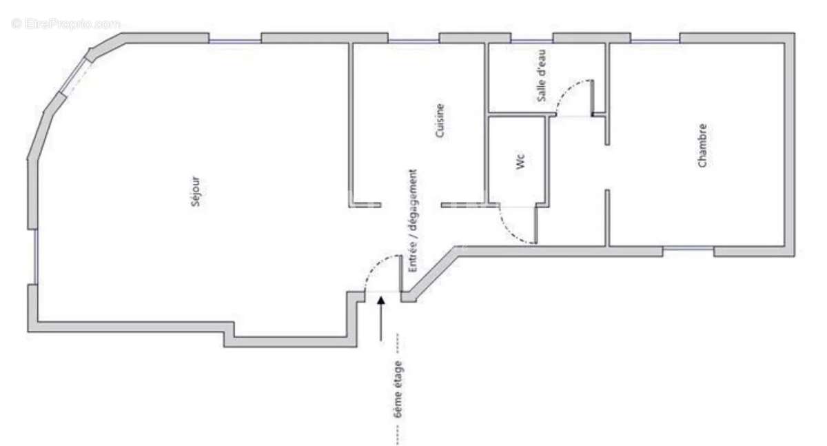 Appartement à PARIS-8E