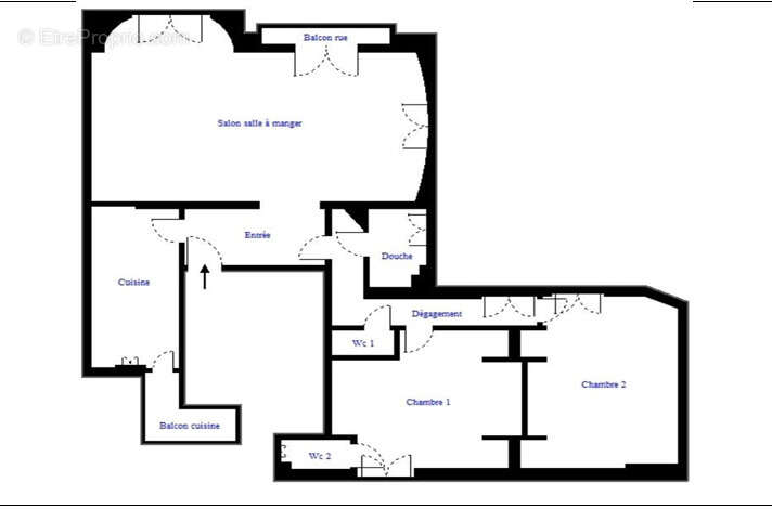 Appartement à PARIS-16E