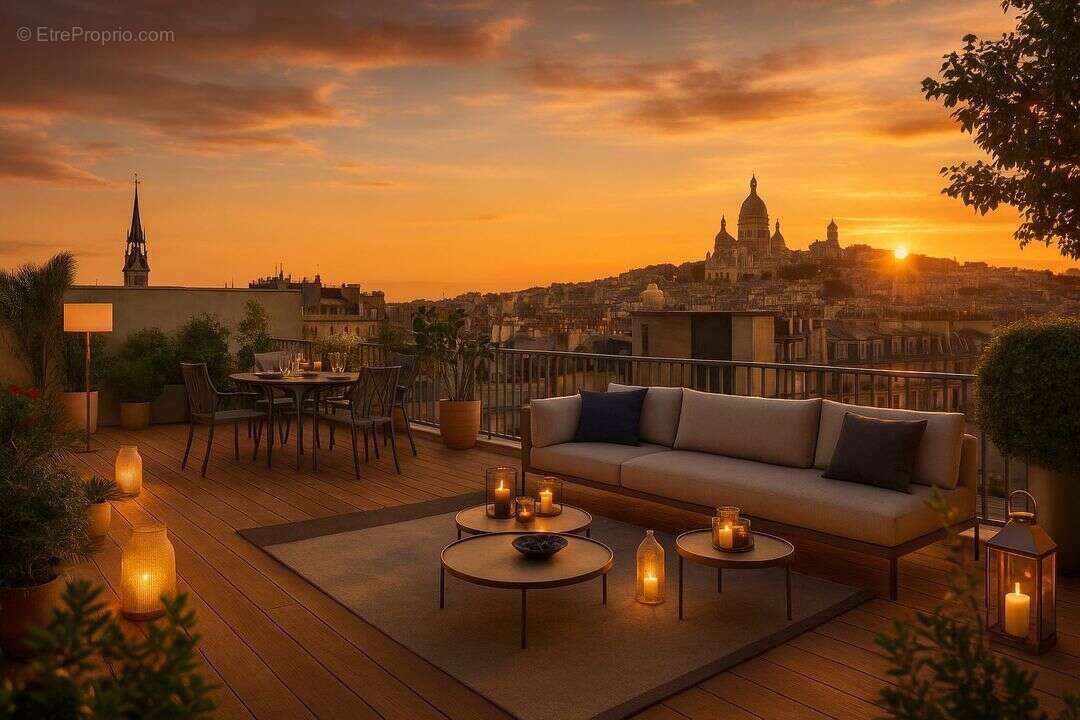 Appartement à PARIS-18E