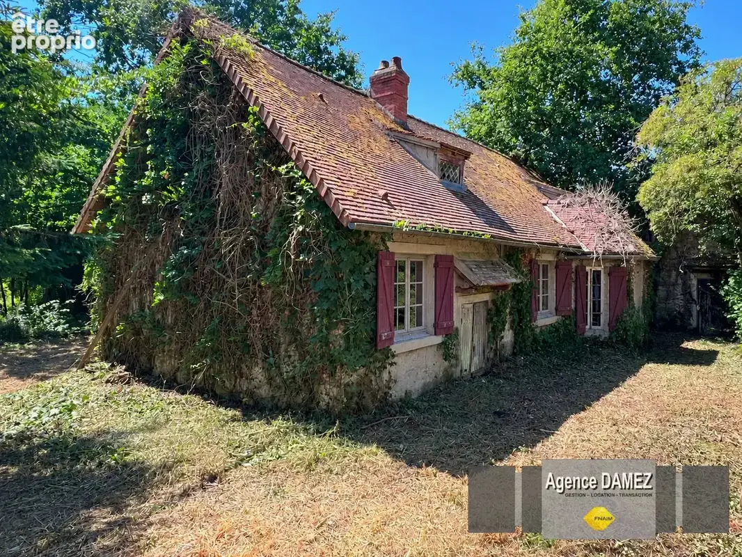 Sainte-mesme (78) - sur 7 000 m² de terrain - maison ancienne à restaurer - 2 granges - photo 1