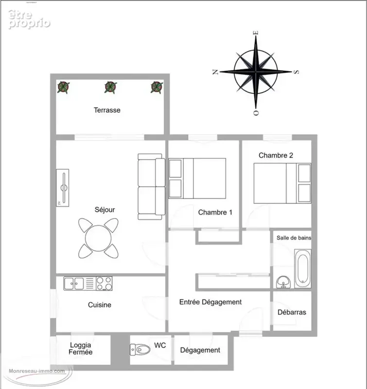 Appartement 68 m² à Le Cannet  - photo 10