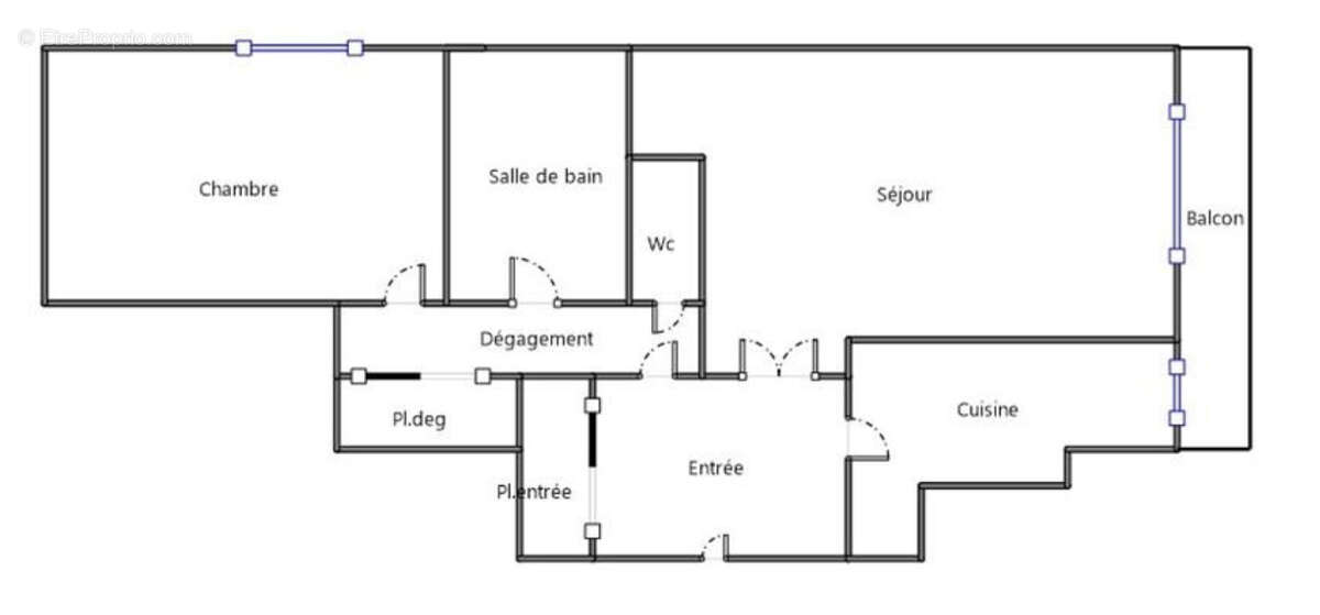 Appartement à PARIS-18E