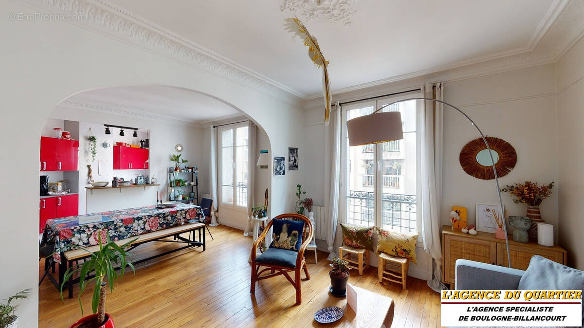 Appartement à BOULOGNE-BILLANCOURT