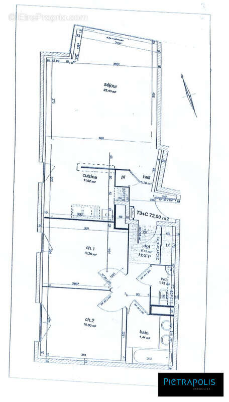 Appartement à LYON-7E