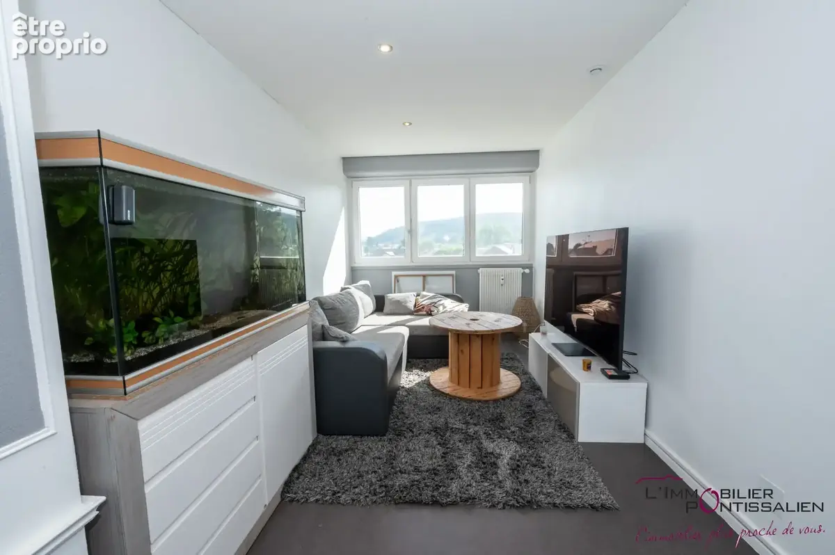 Pontarlier - proche toutes commodites - appartement de type 3 : cave, balcon - photo 3