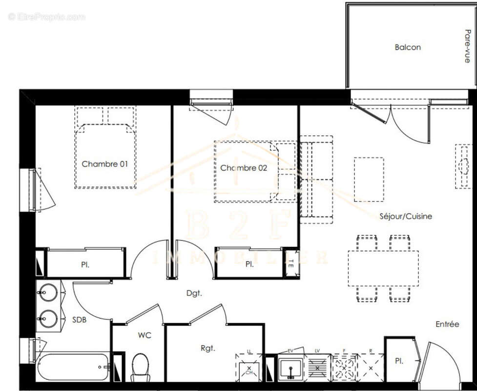 Appartement à GUJAN-MESTRAS