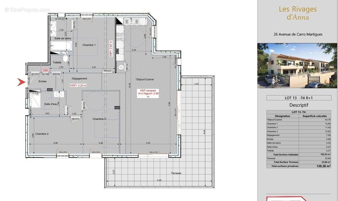 Appartement à MARTIGUES