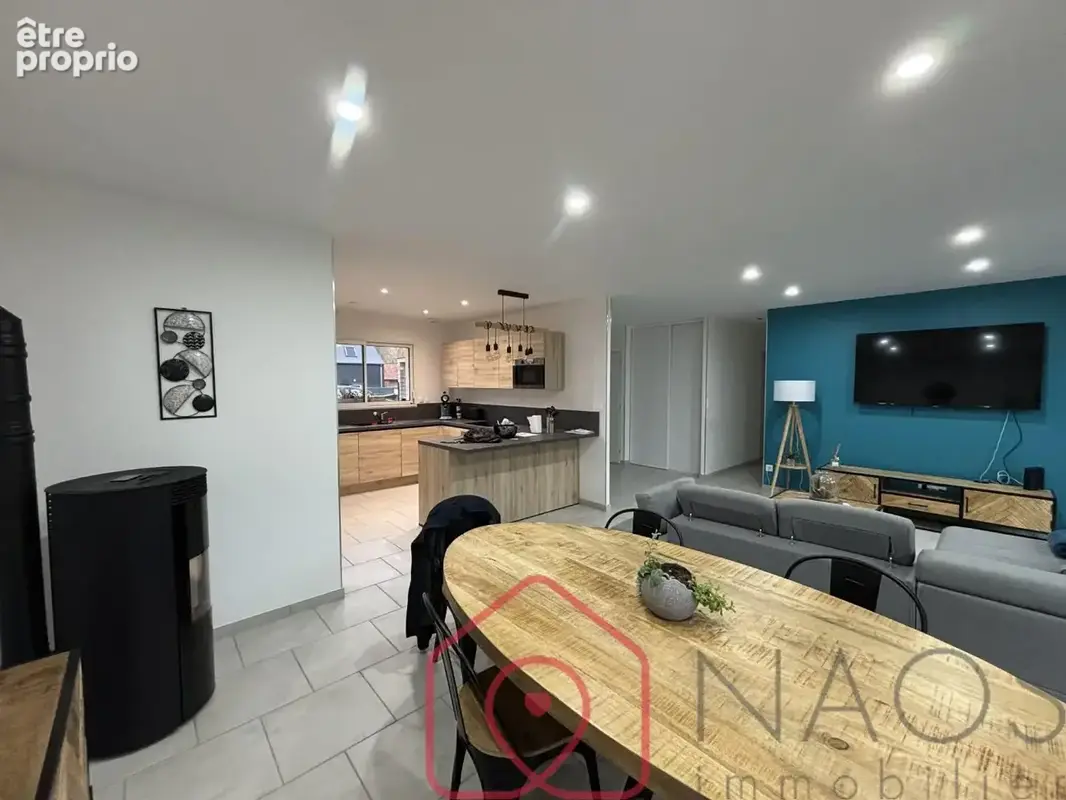 Maison récente   89,45 m²  terrain 1 553 m² - photo 3