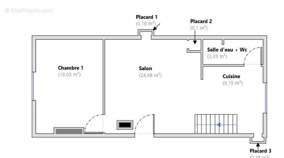 Appartement à VARCES-ALLIERES-ET-RISSET