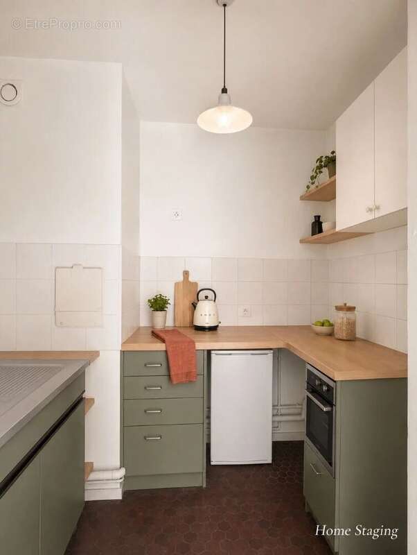 Appartement Paris 1 pièce(s) 27.51m2 - photo 9