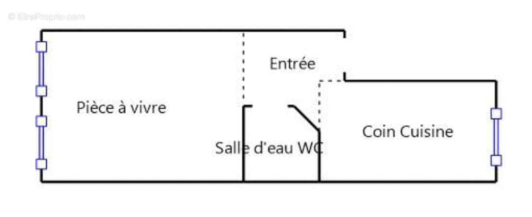 Appartement à PARIS-20E