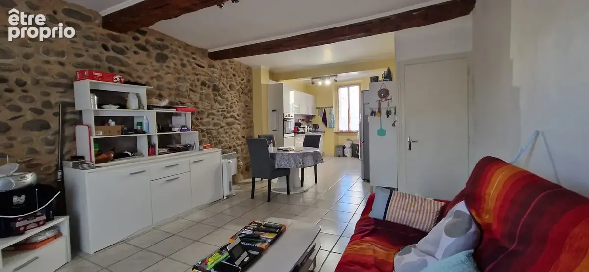 Ille sur tet - maison de village traversante avec terrasses et garage- sud - photo 2