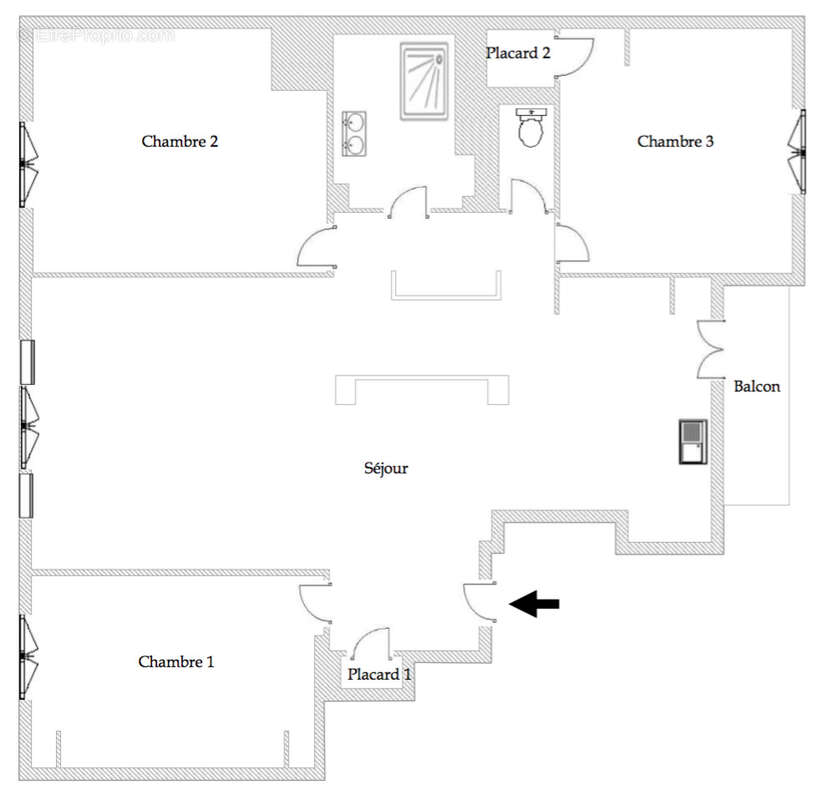 Appartement à LYON-6E