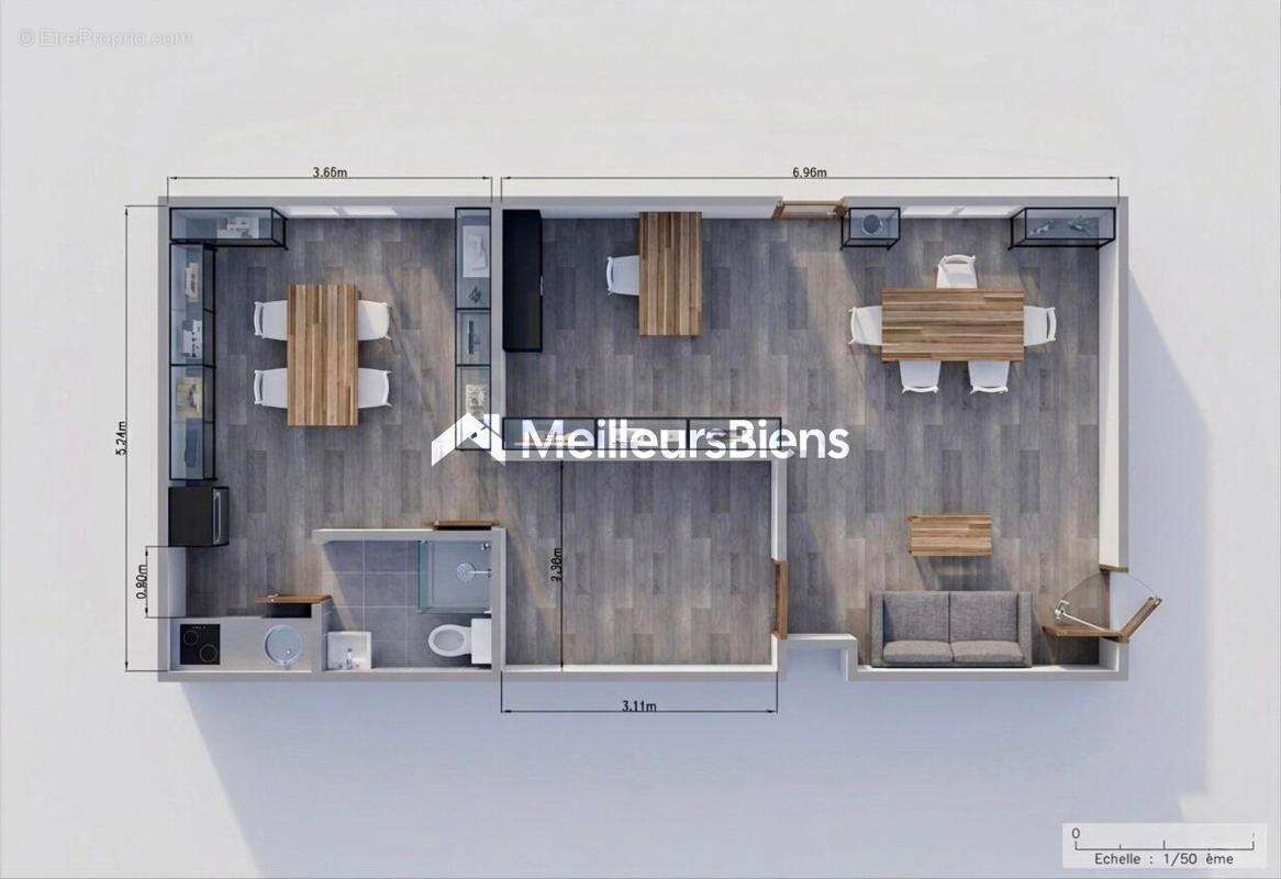 Murs Commerciaux Occupés 56 m² – Cergy Préfecture (Le Ponceau) – Idéal Investisseur / Rendement Sécurisé - photo 14