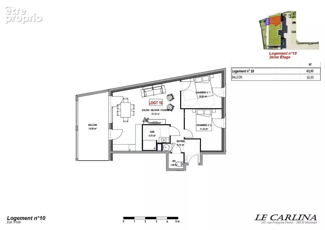 Vente Appartement Morestel(38510) 235 300ï¿œ - photo 2