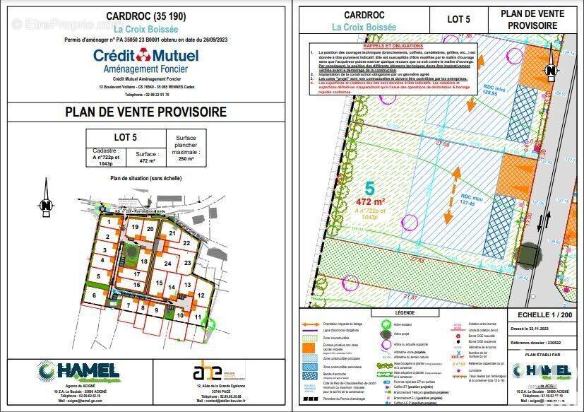 Photo 1 - Terrain à CARDROC
