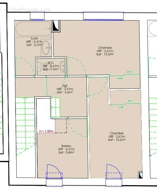 Maison à PONT-L&#039;EVEQUE