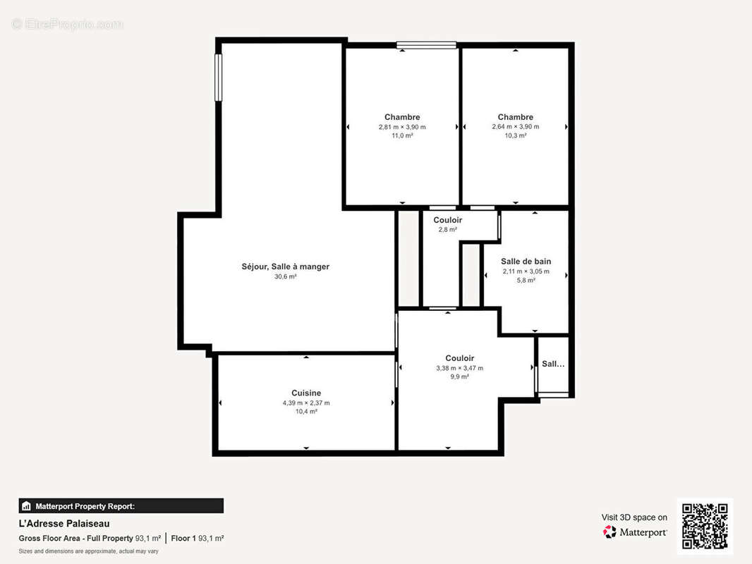 Appartement à PALAISEAU