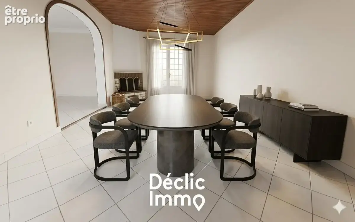 Plain-pied (3 marches)  - 3 chambres  véranda  jardin - garage - photo 9