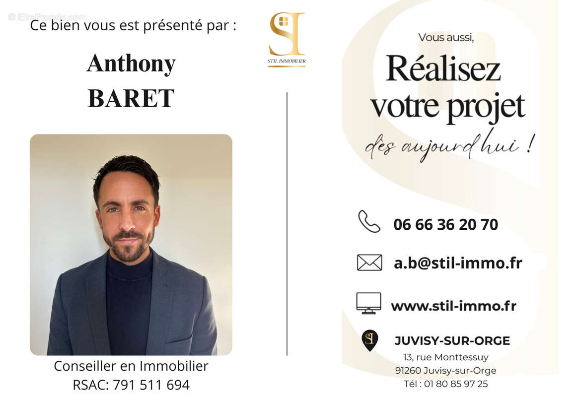 Appartement à VIGNEUX-SUR-SEINE
