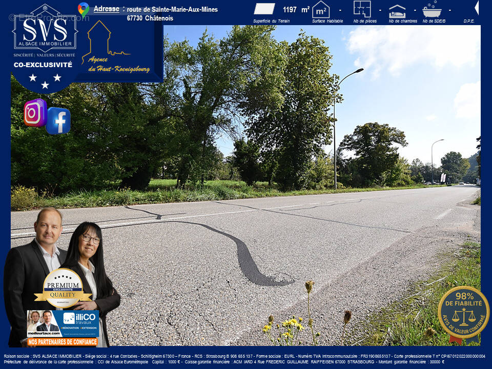 Terrain à CHATENOIS