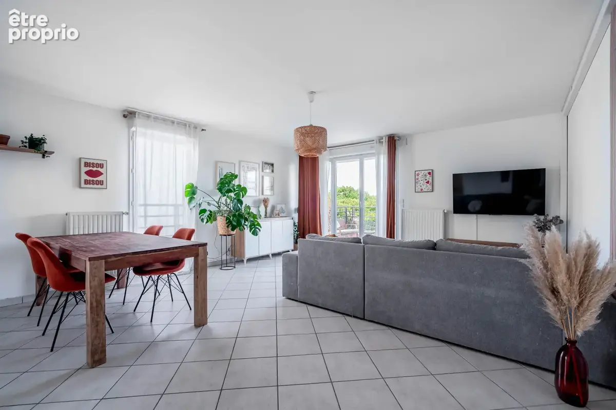 Exclusivité   meyzieu   t3 76 m2 avec terrasse - photo 5