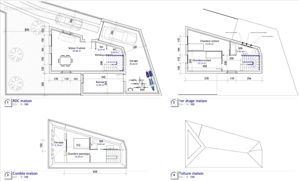 Terrain à RAMBOUILLET