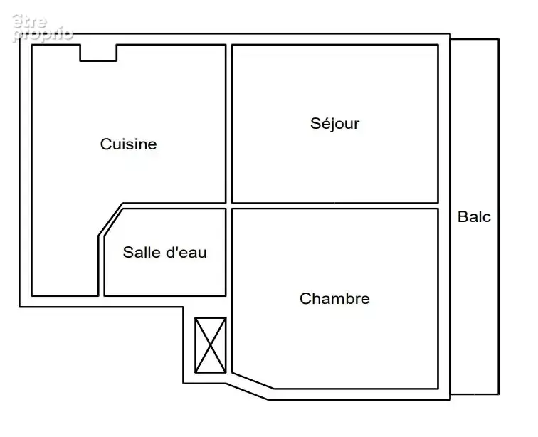Dernier etage 2 pieces de 35.62m² - photo 9