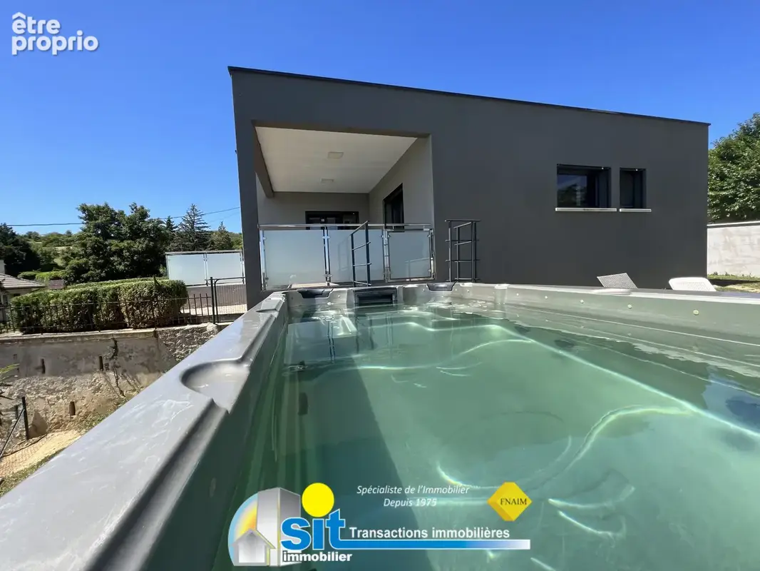 A vendre - chonas l'amballan - villa contemporaine - photo 3