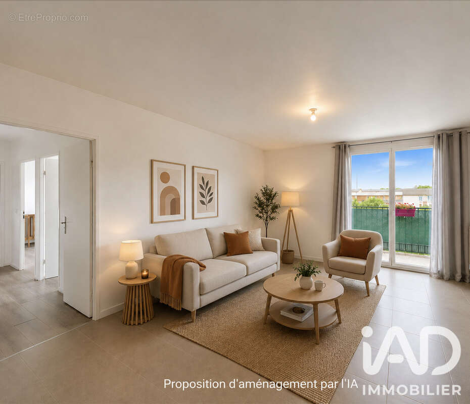 Appartement 72 m² à Fleury-Merogis  - photo 2