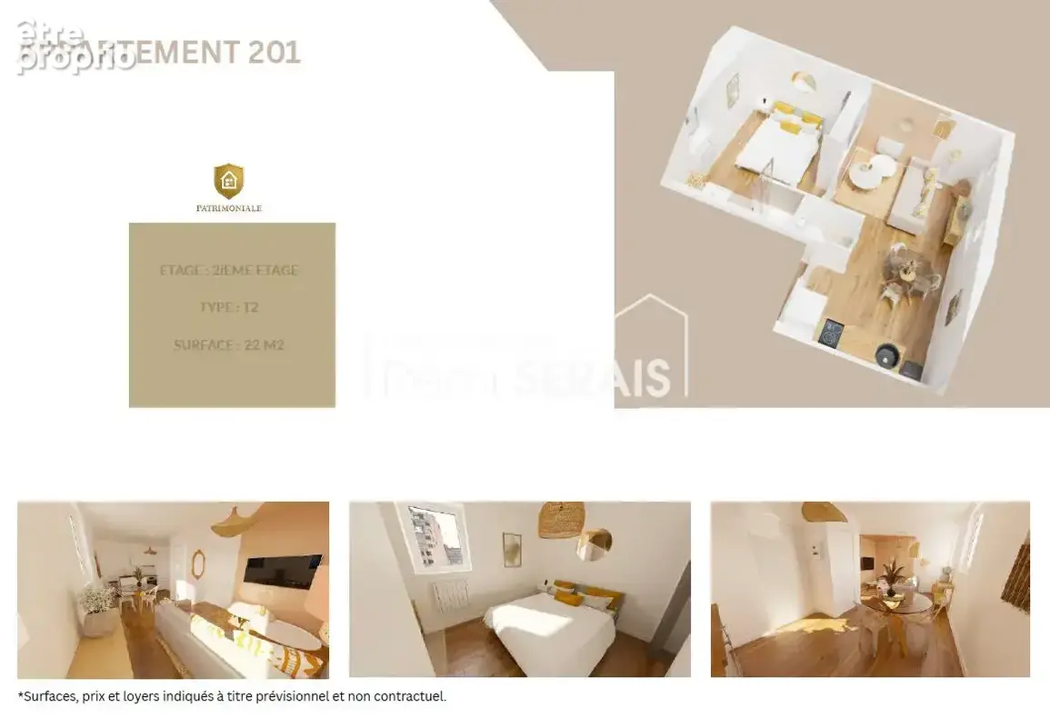 Appartement à LA LANDE-PATRY