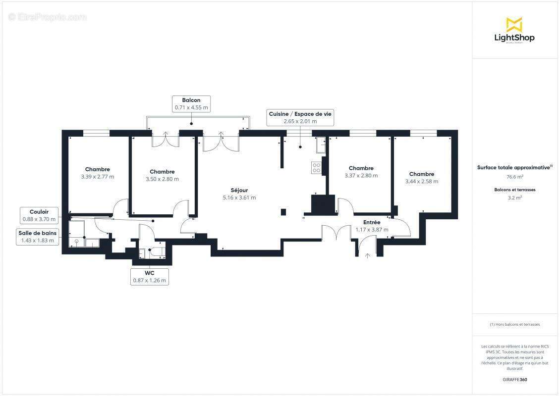 Appartement à VITRY-SUR-SEINE