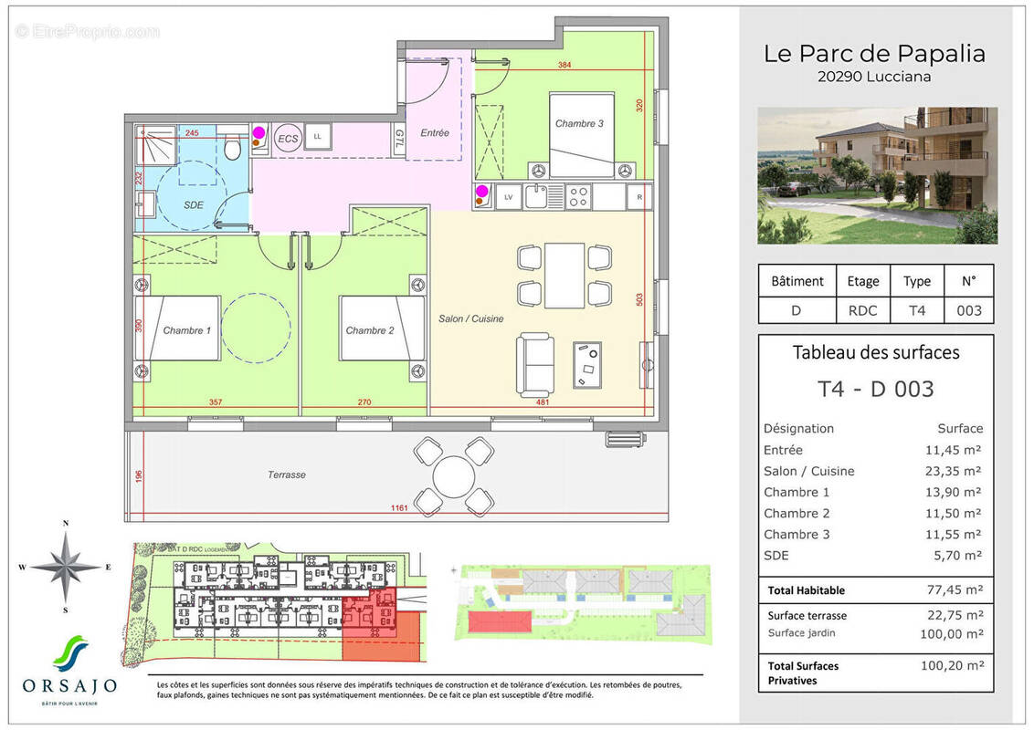 Appartement à LUCCIANA