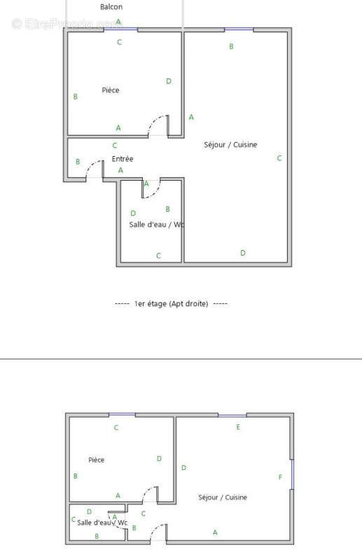 Appartement à SIGOULES