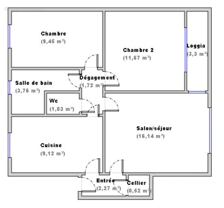Appartement à LYON-5E