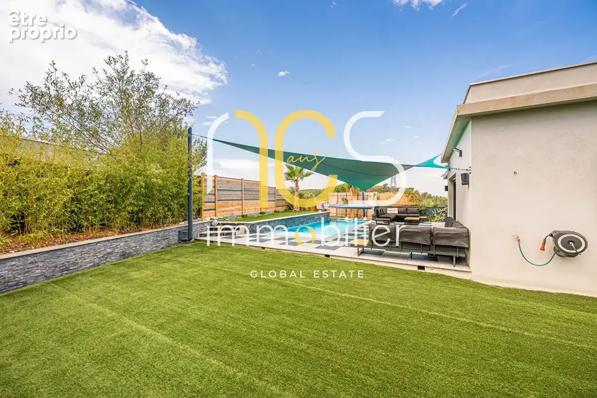 Achat Vente Villa Type 5 185m² Extérieur Jardin Piscine Garage - photo 4