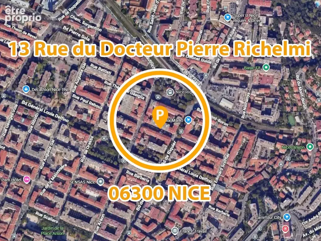Place de parking accès de plain-pied - Nice Riquier - photo 3