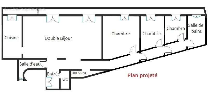 Appartement à PARIS-17E