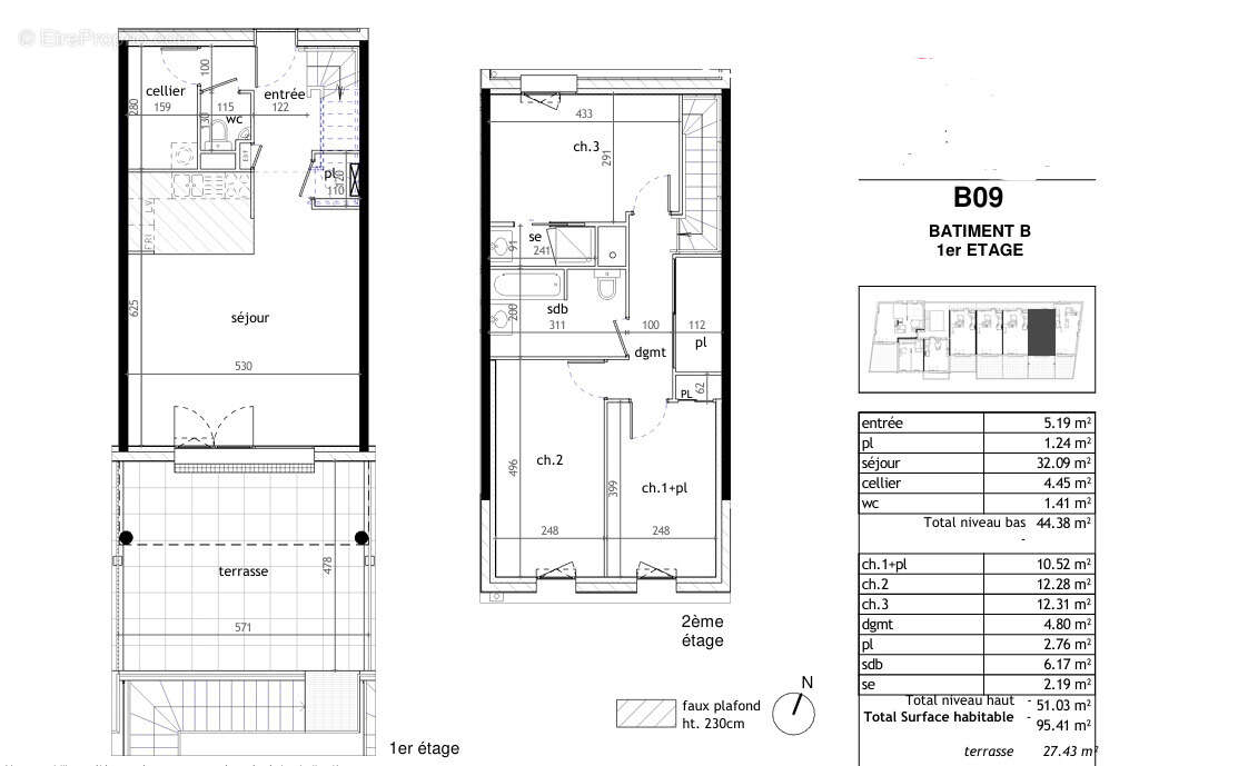 En exclusivite - appartement duplex - terrasse - jardin - double garage - photo 7