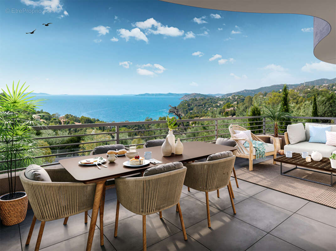 Appart t3 avec vue mer - rayol-canadel - photo 5