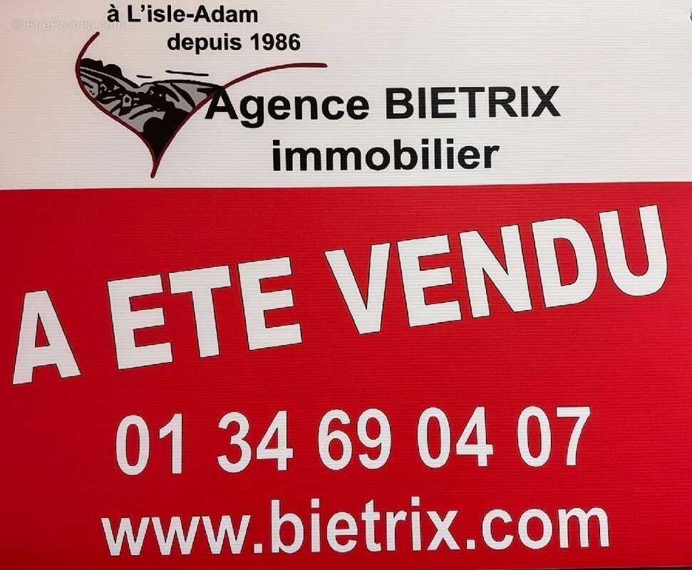 Appartement à L'ISLE-ADAM