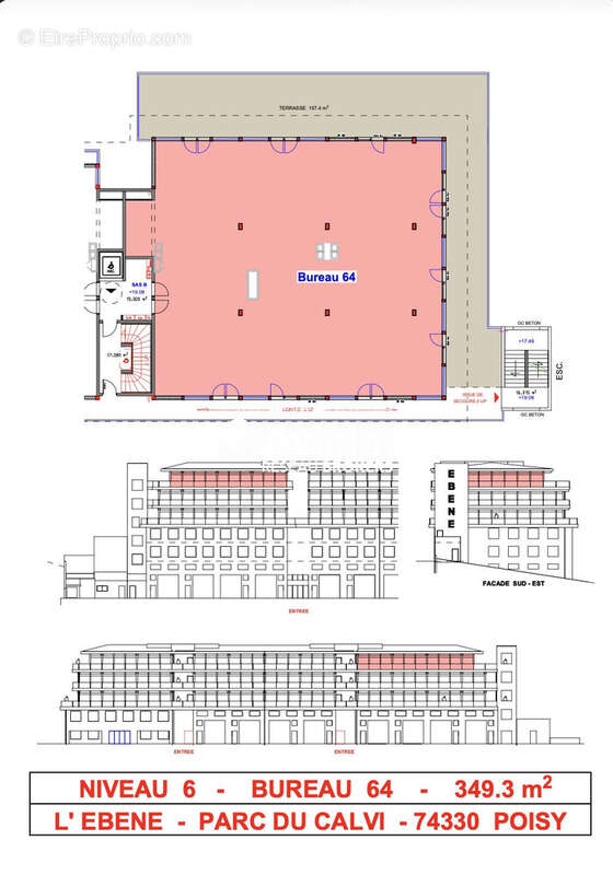 Commerce 461 m² à Poisy  - photo 2